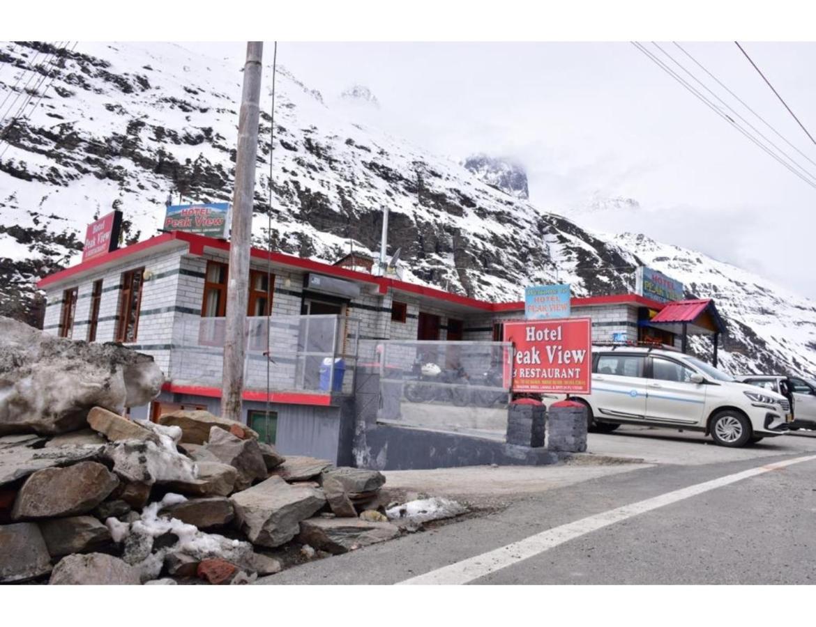 Hotel Peak View, Lahaul Sissu Buitenkant foto